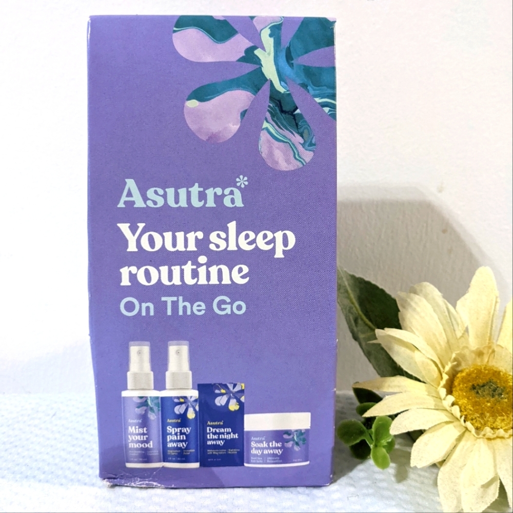 💜 Asutra Sleep Routine On The Go 4 Pack NEW